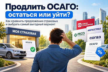 Когда менять страховую при продлении ОСАГО: как сравнить предложения